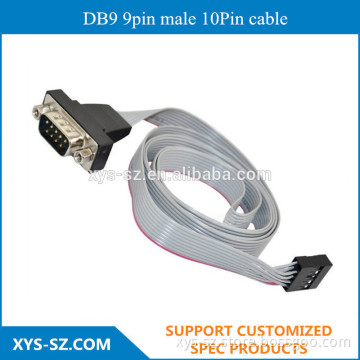 2015 most popular DB9 9pin male 10Pin cable